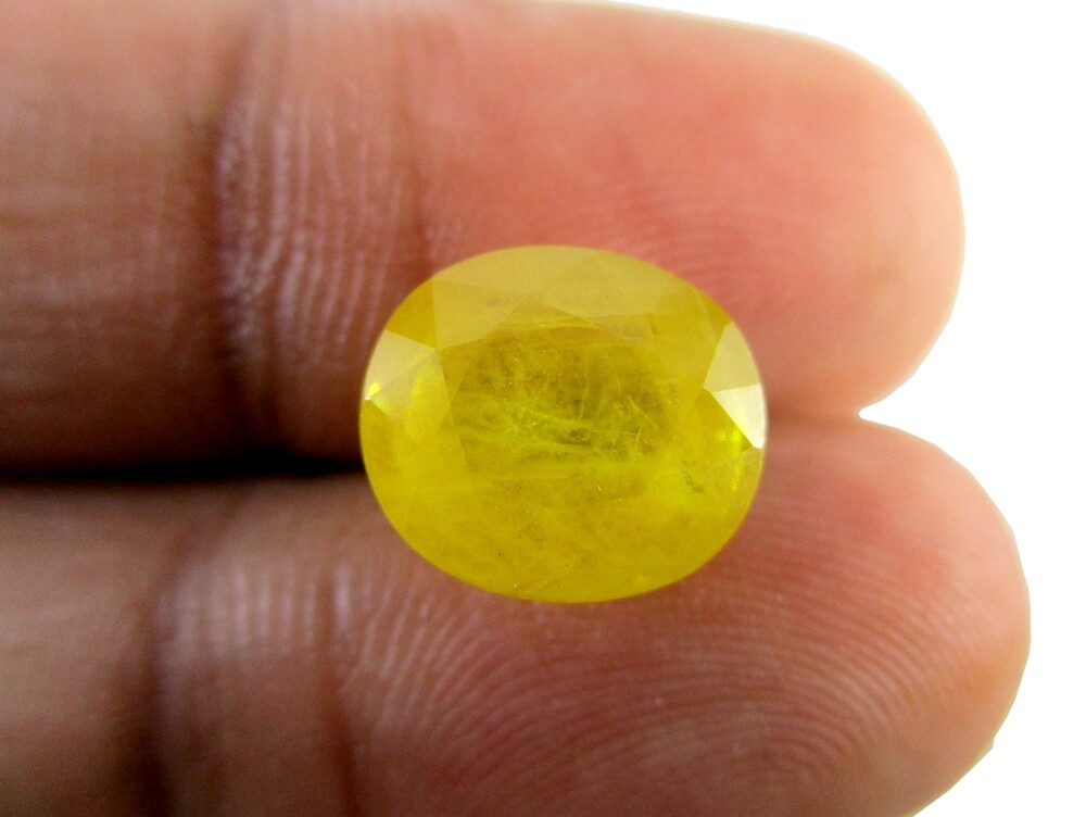 Yellow Sapphire - 6.38 Carat - GFE07024 - Image 3