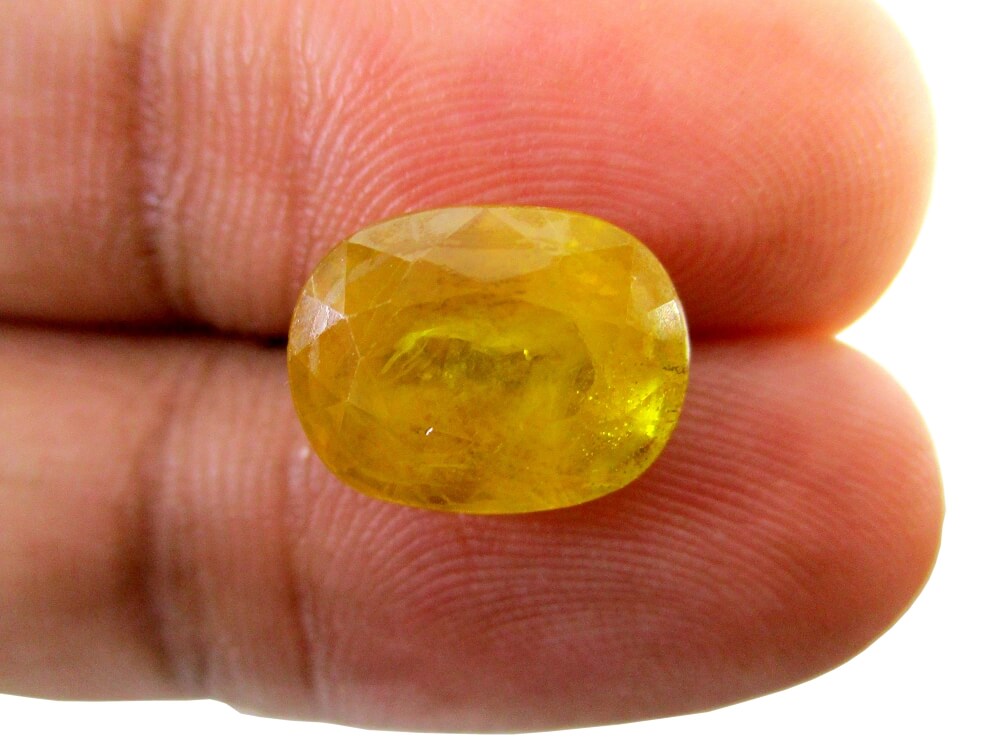 Yellow Sapphire - 6.04 Carat - GFE07025 - Image 3