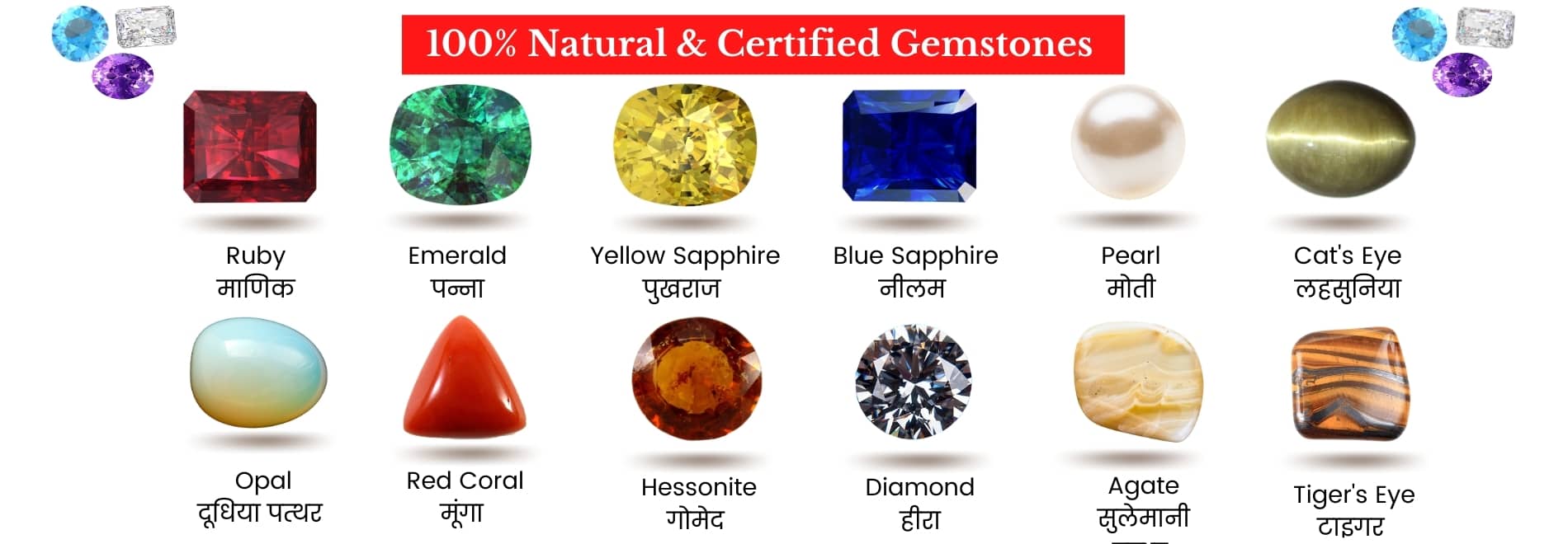 Natural Gemstone Collection