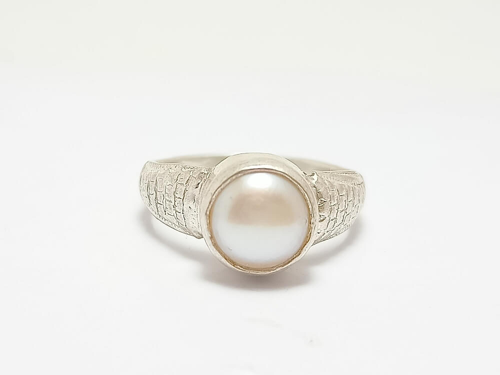 Pearl Moti Ring 5+ Carat | Gems For Everyone