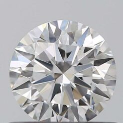 0.44 Carat Round D VS 1 Natural Diamond GIA Certified