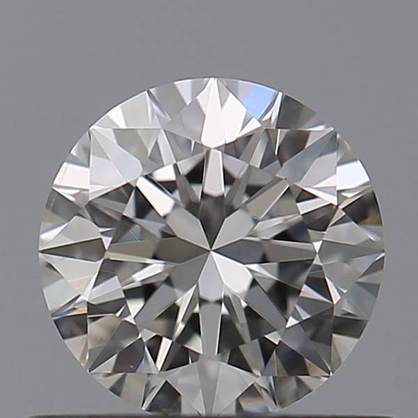 0.53 Carat Round F SI1 GIA Certified Diamond