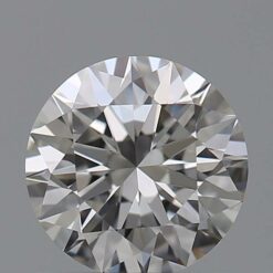 0.50 Carat Round F VVS 2 Natural Diamond GIA Certified