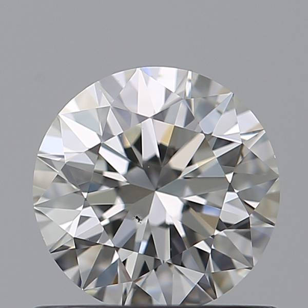 0.52 Carat Round H SI1 GIA Certified Diamond