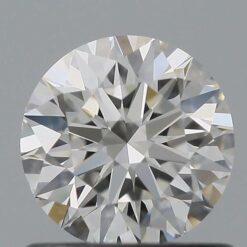 0.55 Carat Round H VS 1 Natural Diamond GIA Certified