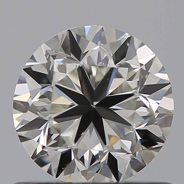 0.61 Carat Round H VS2 GIA Certified Diamond