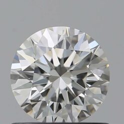 0.34 Carat Round H VVS 1 Natural Diamond GIA Certified