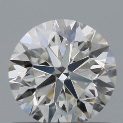 0.44 Carat Round H VVS 2 Natural Diamond GIA Certified