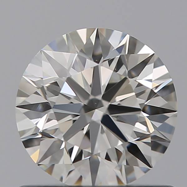 DIA 10732 0.63 Carat Round H VVS2 GIA Certified Diamond