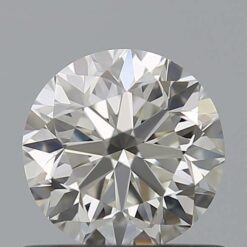0.61 Carat Round I VVS 1 Natural Diamond IGI Certified