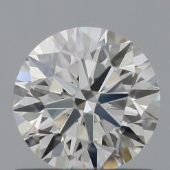 0.35 Carat Round I VVS 2 Natural Diamond GIA Certified