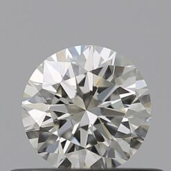 0.42 Carat Round J IF Natural Diamond GIA Certified