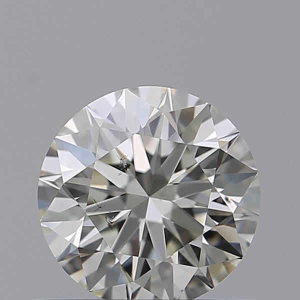 0.63 Carat Round J SI1 GIA Certified Diamond