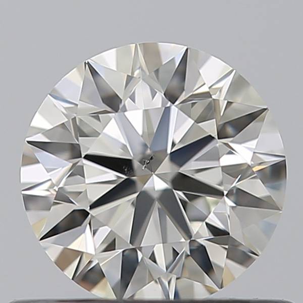 0.72 Carat Round J SI1 GIA Certified Diamond