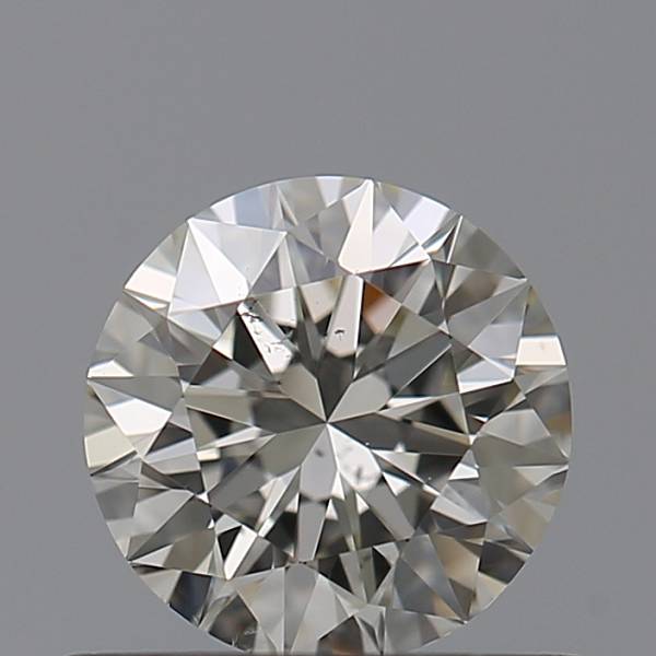 0.75 Carat Round J SI1 GIA Certified Diamond