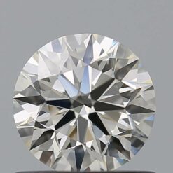0.50 Carat Round J VS 1 Natural Diamond IGI Certified