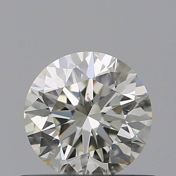0.42 Carat Round K SI1 GIA Certified Diamond