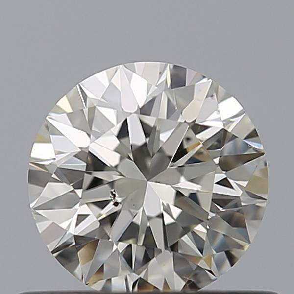 0.52 Carat Round K SI1 GIA Certified Diamond