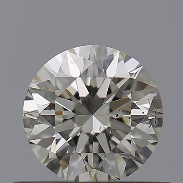 0.72 Carat Round K SI1 GIA Certified Diamond