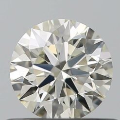 0.55 Carat Round K VS 1 Natural Diamond GIA Certified