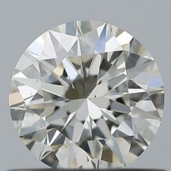 0.61 Carat Round K VS 1 Natural Diamond GIA Certified