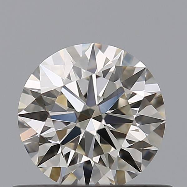 0.56 Carat Round K VVS1 GIA Certified Diamond