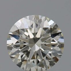 0.92 Carat Round K VVS 2 Natural Diamond GIA Certified