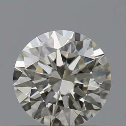0.42 Carat Round K VVS 2 Natural Diamond IGI Certified
