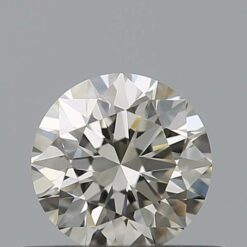 0.33 Carat Round L VVS1 GIA Certified Diamond