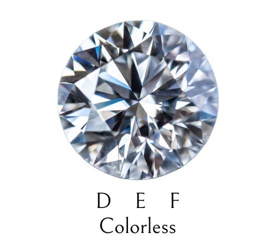 Diamond Color D E F