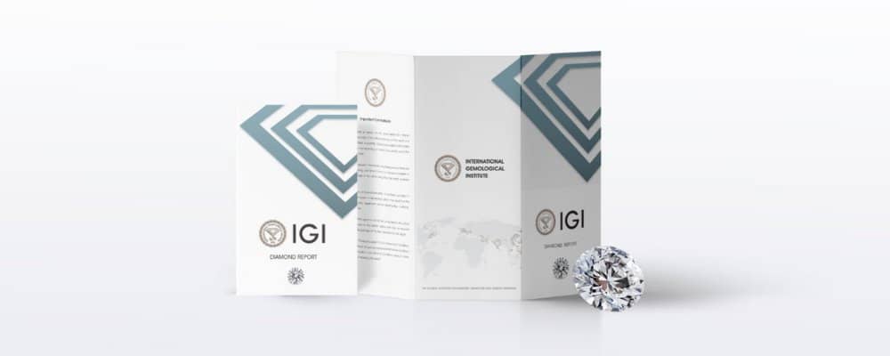 IGI Certified Diamonds 1