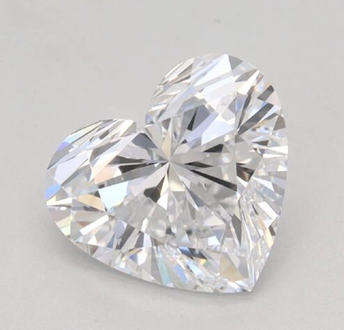 Elite 0.50 Carat Heart Shape IGI Certified Lab Grown Diamond