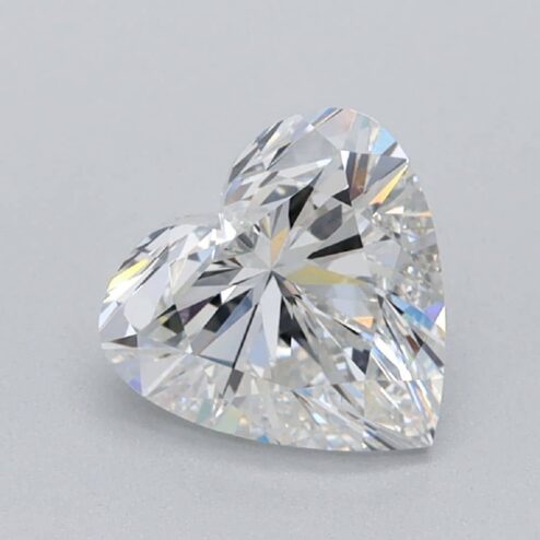 Shine 0.50 Carat Heart Shape IGI Certified Lab Grown Diamond