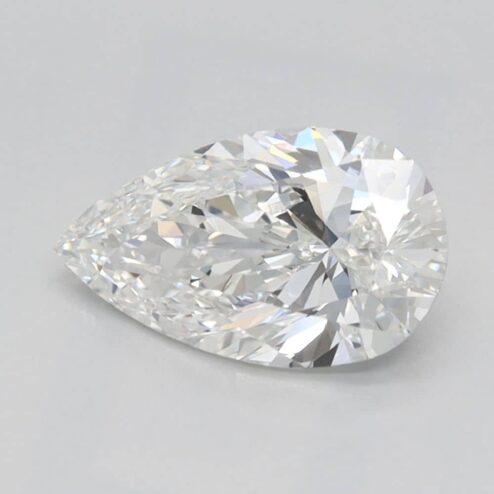 Shine 1.00 Carat Pear Shape IGI Certified Lab Grown Diamond
