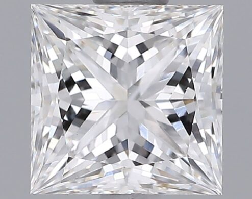 Signature 0.50 Carat Princess Shape IGI Certified Lab Grown Diamond